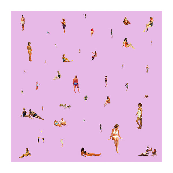 Bathers on Pink